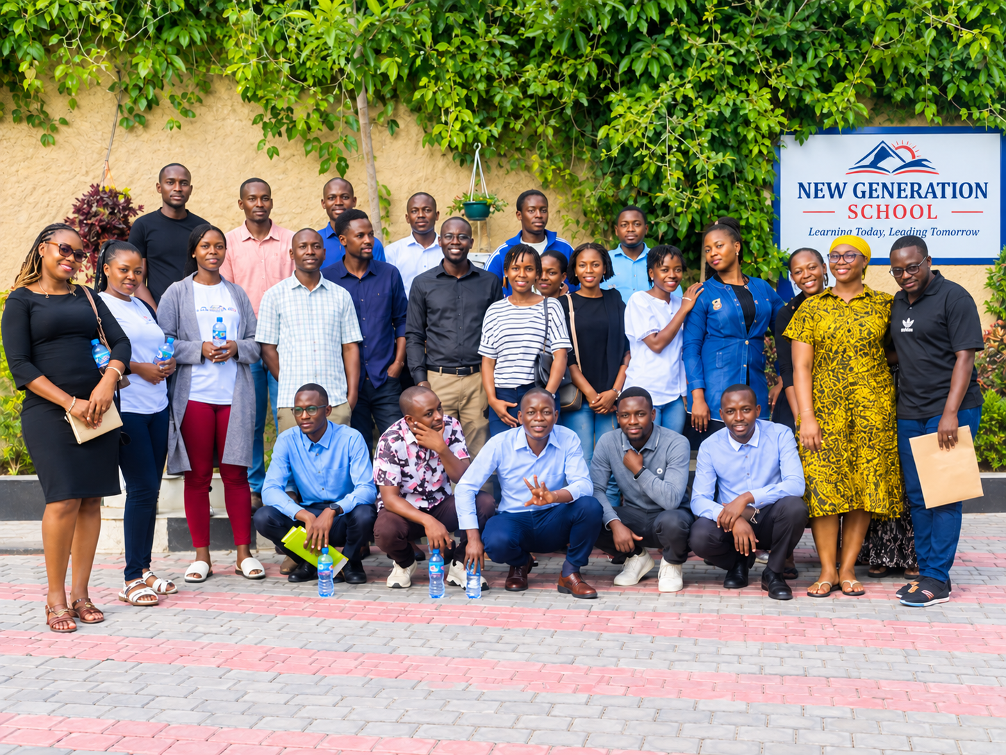 Group of qualified and dedicated teachers at New Generation School